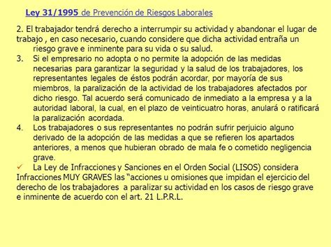 CURSO DE PREVENCIÓN DE RIESGOS LABORALES La salud en el trabajo debe