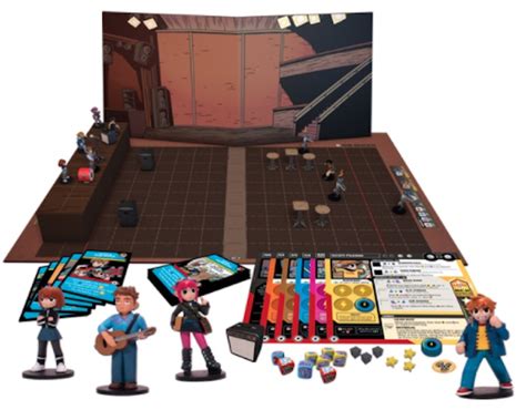 Scott Pilgrim Miniatures The World Board Game Review The L Word