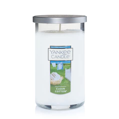 Yankee Candle Clean Cotton Perfect Pillar Candle 12 OZ Pick Up In