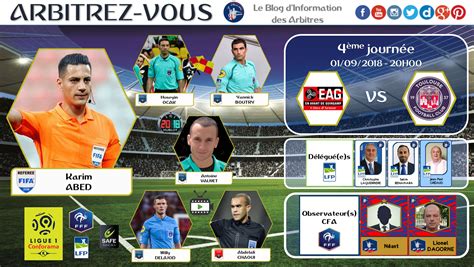 Fff Lfp Ligue D Signations Arbitres Journ E