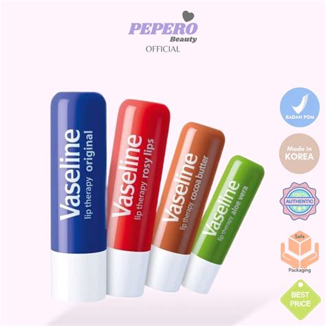 Jual VASELINE Lip Therapy Balm Stick 4 8gr Shopee Indonesia