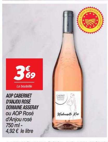 Offre Aop Cabernet D Anjou Ros Domaine Asseray Chez Netto