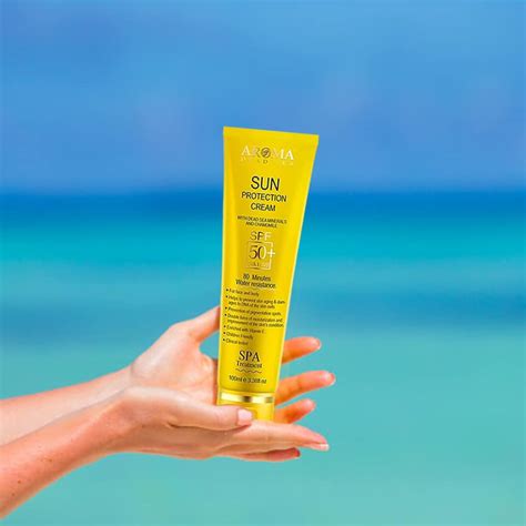 Face And Body Sun Protection Cream Spf 50 Aroma Dead Sea