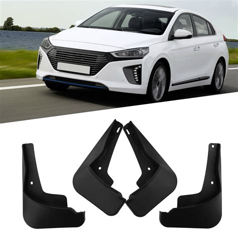 Black Mud Flaps Guards For Hyundai Ioniq 6 2022 Protect Your Vehicle