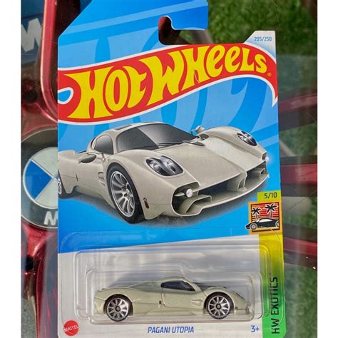 Hot Wheels Pagani Utopia HW Exotics 5 10 Lacrado Shopee Brasil