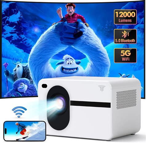 Amazon Projector With Wifi And Bluetooth Wielio Portable Full Hd