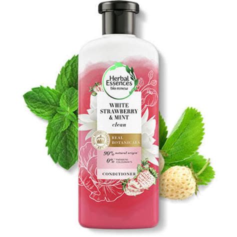 Jual Herbal Essences Bio Renew White Strawberry And Mint Conditioner 400ml Shopee Indonesia