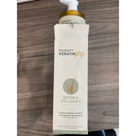 Cặp Dầu Gội Xả Voudioty Keratin X9 Biotin Collagen 500ml Dầu Cặp