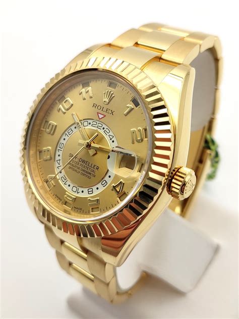 Rolex Sky Dweller Yellow Gold