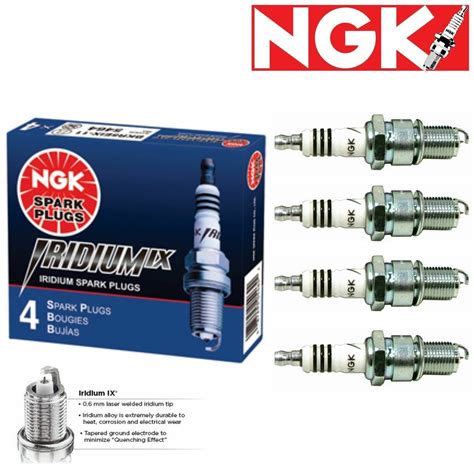 4 Pack NGK Iridium IX Spark Plugs 2668 BKR8EIX 2668 BKR8EIX Tune Up EBay