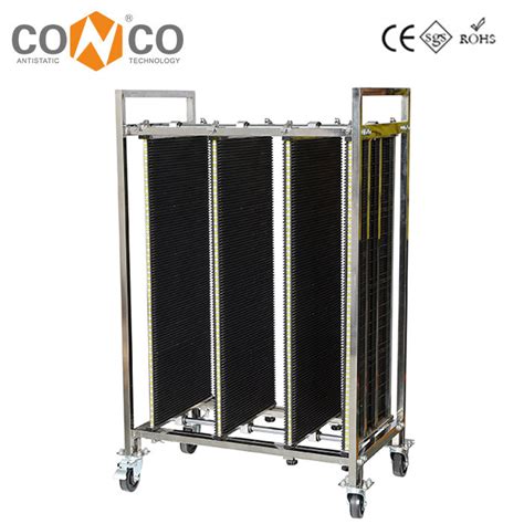 Smt Esd Industrial Pcb Storage Trolley Cart Dolly Esd Carts And Esd