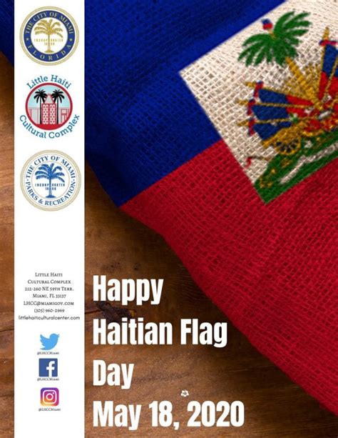 Happy Haitian Flag Day 2020 Cnw Network