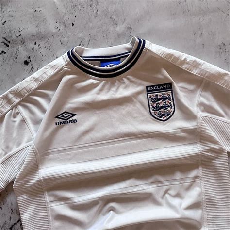 Vintage 1999 2001 England Umbro Soccer Jersey | Grailed