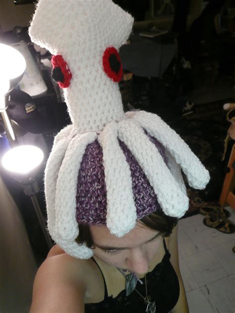 Squid Hat · An Animal Hat · Knitting On Cut Out Keep · Creation By El B