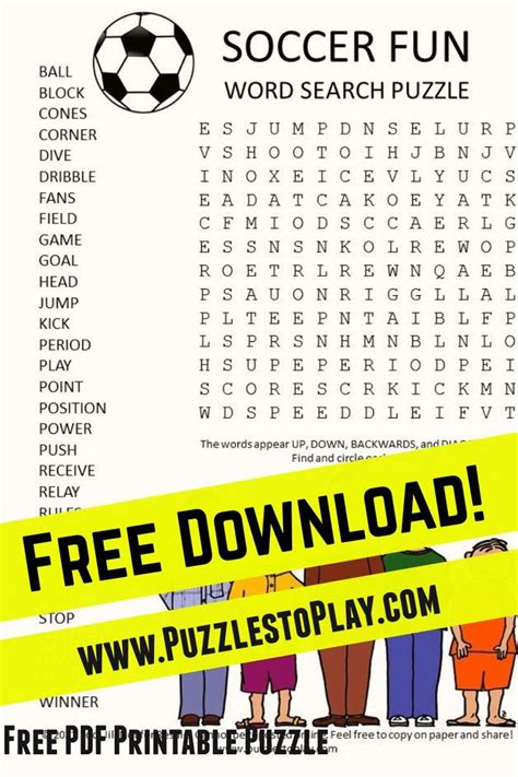 Football Word Searches