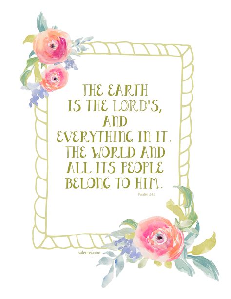 Free Watercolor Scripture Printable Sal Et Lux