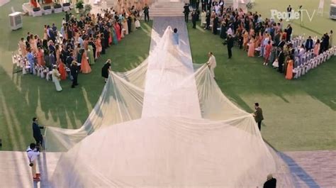 Priyanka Chopra's wedding veil is probably bigger than your apartment