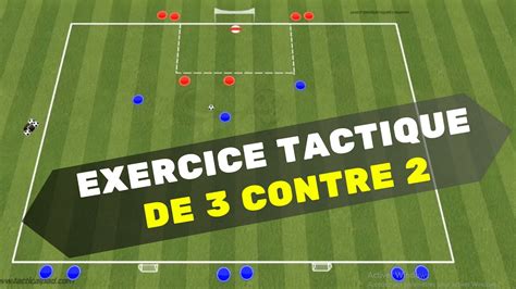 Exercice Tactique De Contre Football Youtube