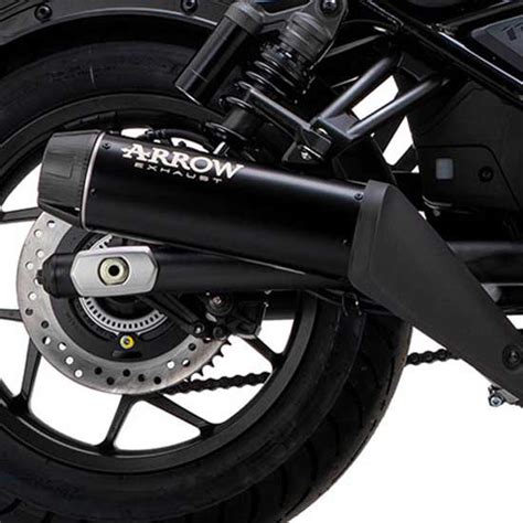 Arrow Rebel With Carbon Fibre End Cap Honda Cmx Homologated