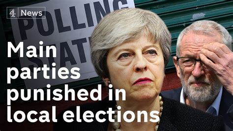 Tories And Labour Punished In Local Elections Youtube