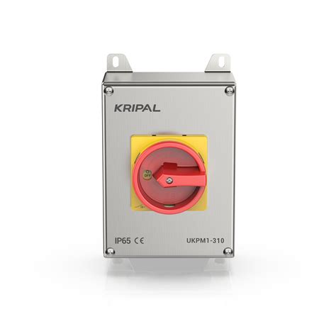 Multi Padlock Kripal 10A Waterproof Isolator Switch IP65 Disconnecting