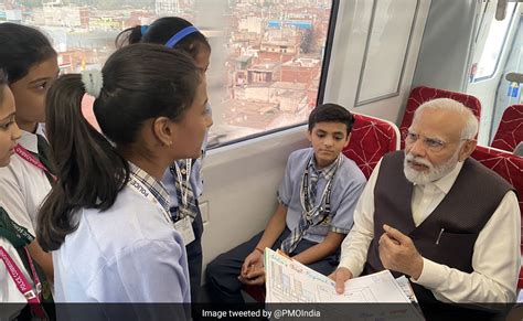 Namo Bharat RRTS Delhi Ghaziabad Meerut RRTS Corridor Train Pics PM