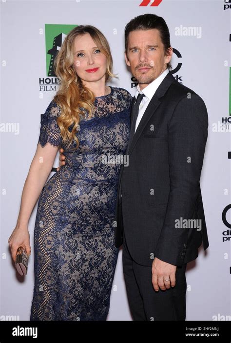 Julie Delpy & Ethan Hawke attending the Hollywood Film Awards 2013 in ...