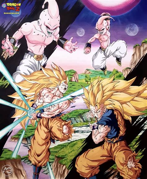 Goku Vs Kid Buu Wallpaper