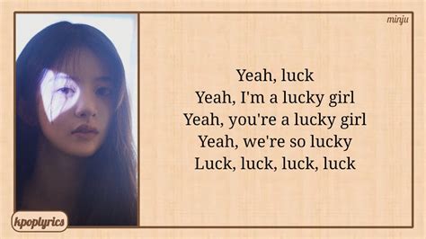 Illit Lucky Girl Syndrome Easy Lyrics Youtube