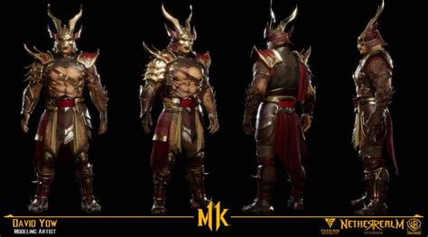 ArtStation - Mortal Kombat 11 - Shao Kahn, David Yow Fantasy Character ...