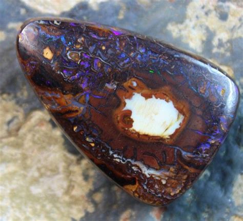 46 35 CTS YOWAH OPAL FROM MINE TOP POLISH STONE C7754 Yowah Opal