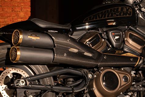 Zard 120th Anniversary Limited Edition Top Gun Exhaust For Harley Davidson Sportster S 1250