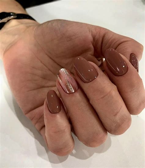 Fall Gel Nails Cute Gel Nails Chic Nails Glitter Nails Summer Nails