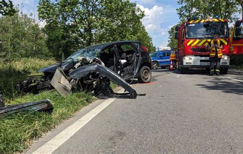 Un blessé grave après une sortie de route