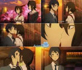 Double Kiss Love These Orihara Twins Durarara Video Game Anime Anime