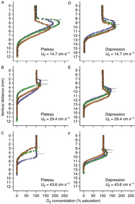 Vertical Profiles Of Dissolved Oxygen Saturation Measured With An