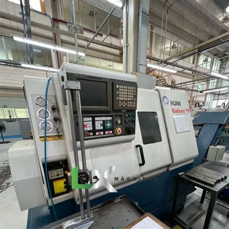 TORNO CNC INCLINADO ROMI GALAXY10 FANUC LX Maquinas