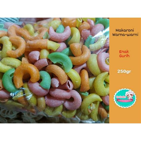 Jual MAKARONI WARNA WARNI KERUPUK MENTAH Shopee Indonesia