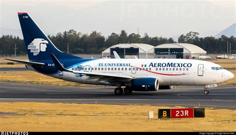 XA CYM Boeing 737 752 Aeromexico Angel Garcia Hdez JetPhotos