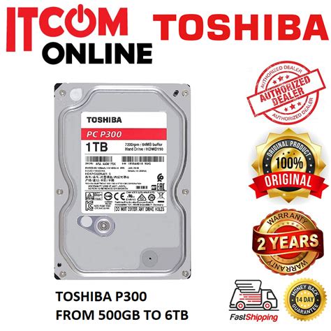 TOSHIBA P300 1TB 2TB 3TB 4TB 5400RPM 7200RPM 64MB 128MB SATA III