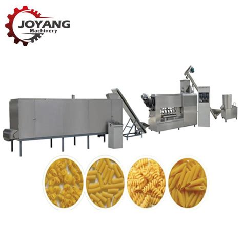 Italian Noodles Penne Macaroni Paste Production Line Pasta Making Machine And Macaroni Product