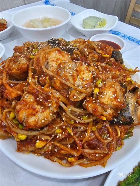 여수 맛집 아구찜 조롱박 중앙동 점심 밥집 추천 네이버 블로그