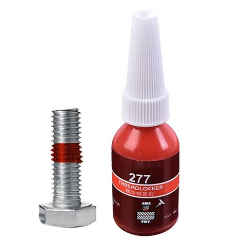 Tohuu Red Lock Tight Locktight Thread Locker High Strength Screw Glue