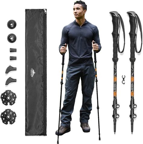 Cascade Mountain Quick Lock Aluminum Trekking Poles