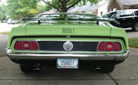 Pristine 1971 Ford Mustang Mach 1 Barn Finds