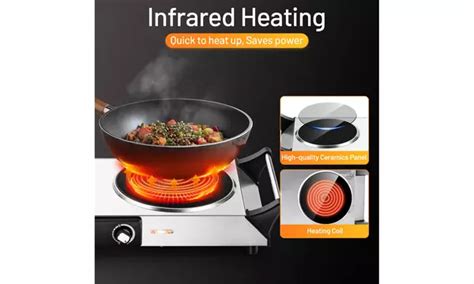 On Costway Electric Hot Plate Ce Groupon Goods