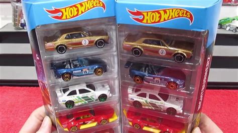 2019 Hot Wheels Nightburnerz 5 Pack Review Youtube