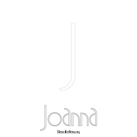 Joanna Free Printable Name Stencils With 6 Unique Typography Styles And