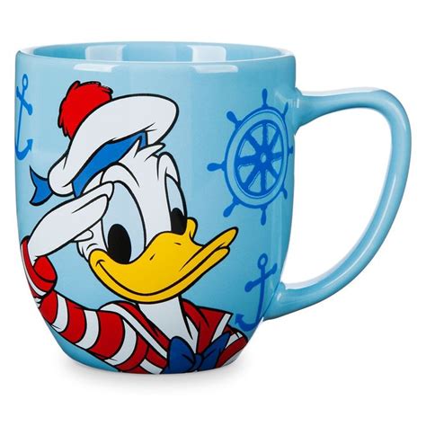 Donald Duck Disney Cruise Line Mug Disney Store Disney Mugs Disney