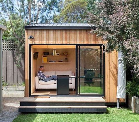 Cool Diy Backyard Studio Shed Remodel Design And Decor Ideas 7